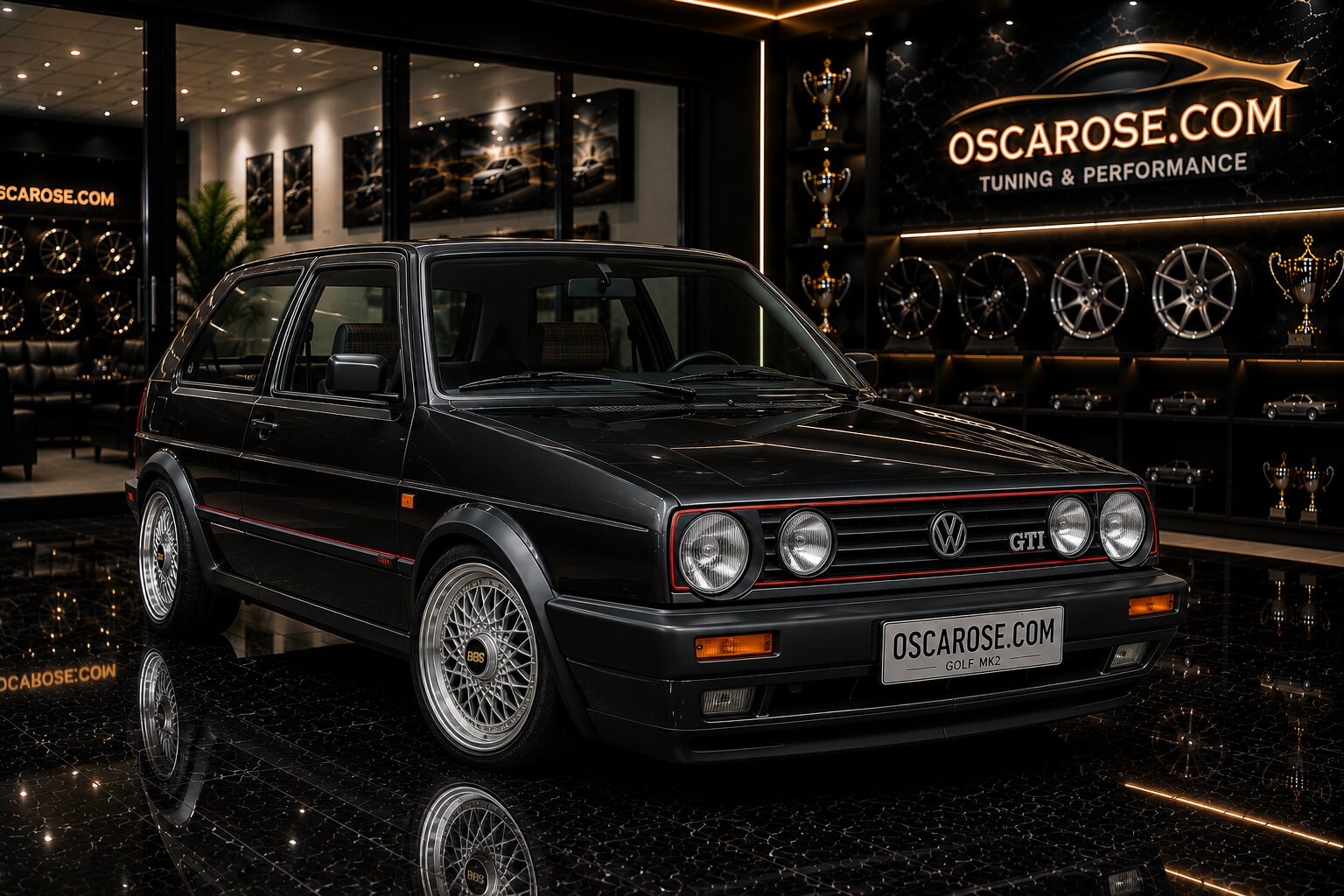 VOLKSWAGEN GOLF MK2 tuning