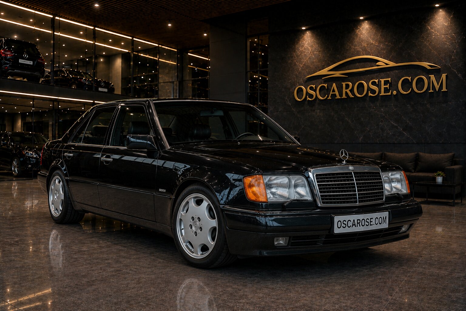 MERCEDES W124 500E tuning